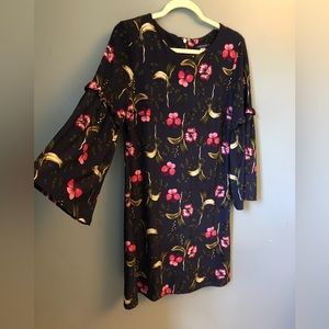 Navy/Floral Tommy Hilfiger Dress Size 10